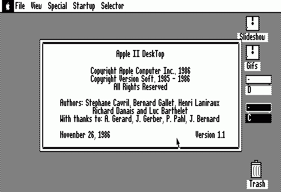 Apple II DeskTop